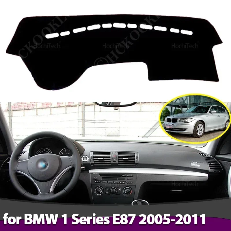 Anti-Slip Dashboard Cover Protective Pad Car Accessories Sunshade Carpet for BMW 1 Series E87 120i 120d 116i 2005-2011
