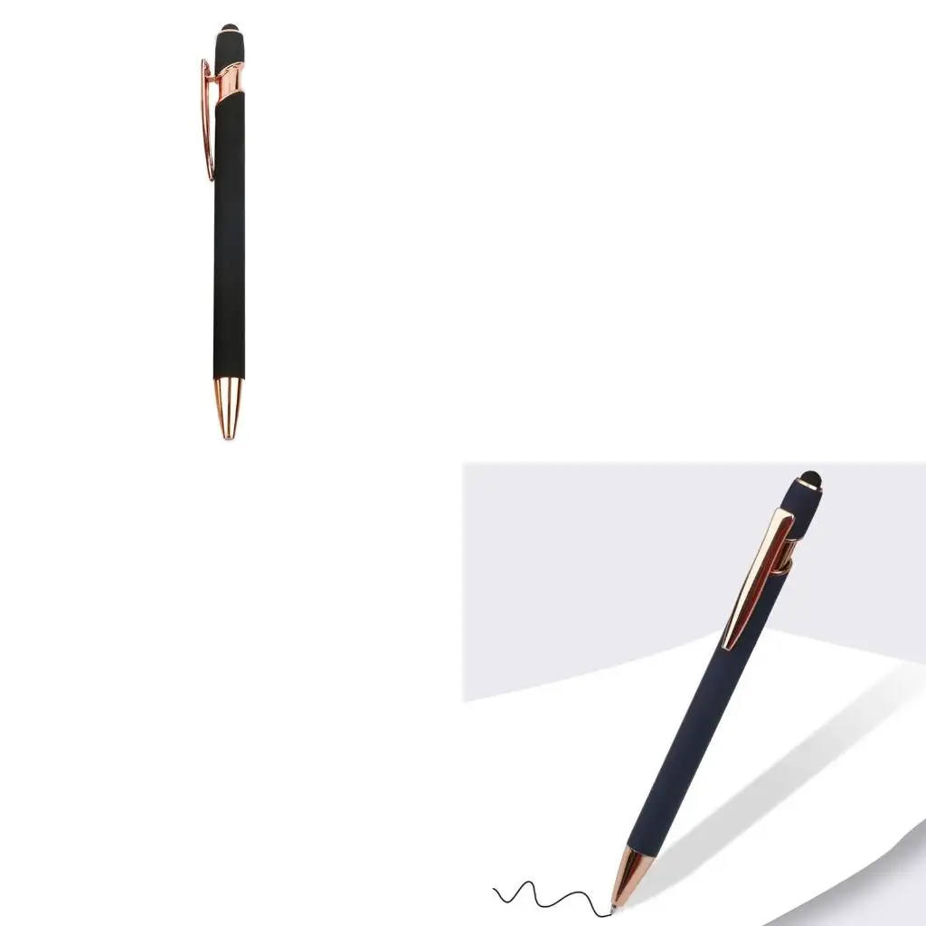  Retractable Ballpoint Pen 0.7mm Pen Point Black Inks Write Smoothly for Office