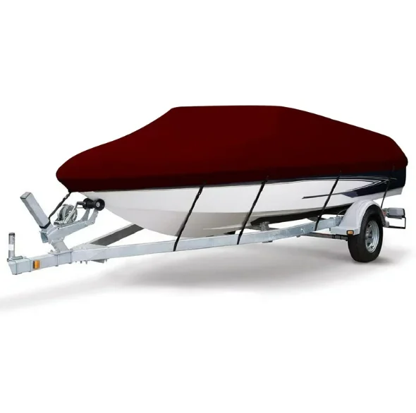 

Boat Cover 600D Oxford Fabric Trailerable Boat Covers V-Hull, TRI-Hull, Pro-Style