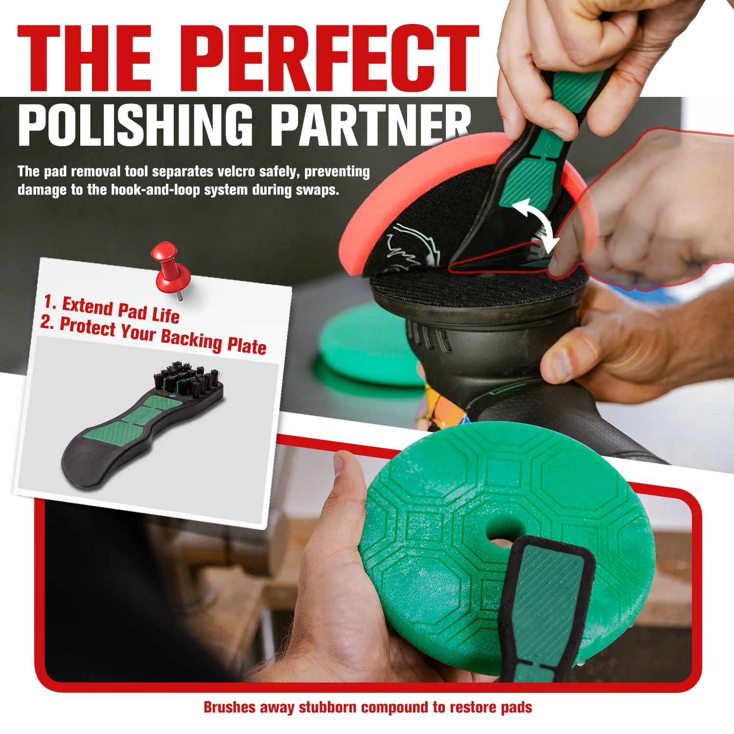 BATOCA P1 Professional DA Car Polisher 1000W 15mm Orbit 100% Unique Hand-Painted Graffiti Buffer Detachable 5M Cable Detailer
