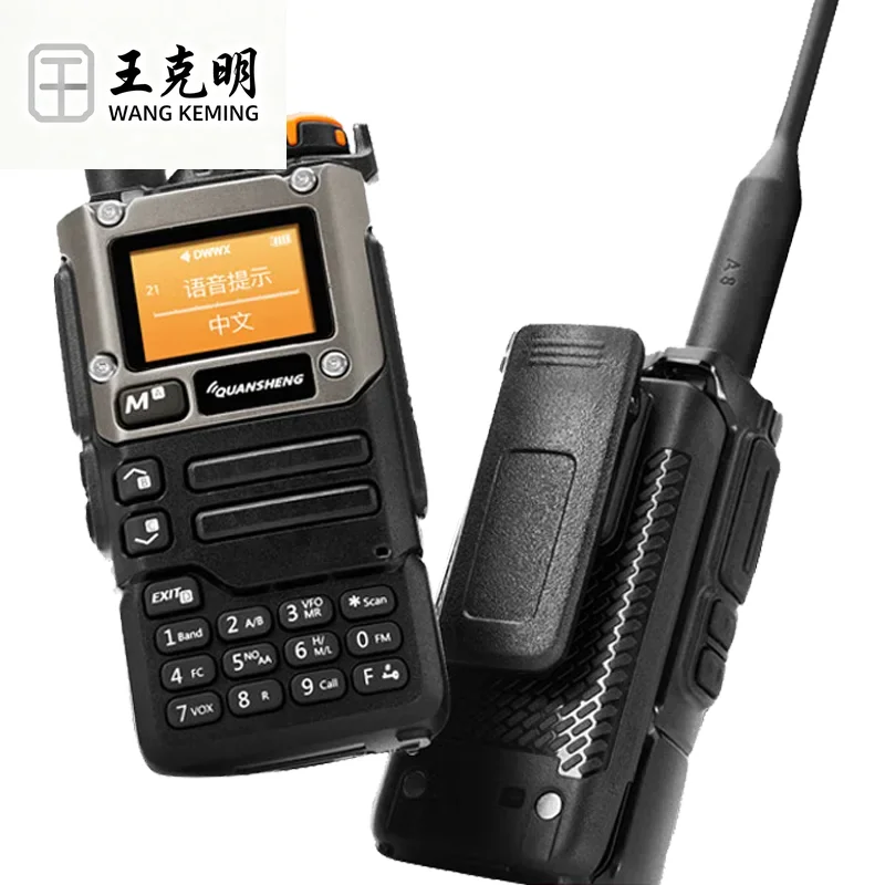 

Quansheng UV K6 K5(8) 5 Вт Air Band TPYE-C Charge UHF VHF Dual Band Wa lkie Talkie DTMF Ht Am FM Беспроводная частота двустороннего радио