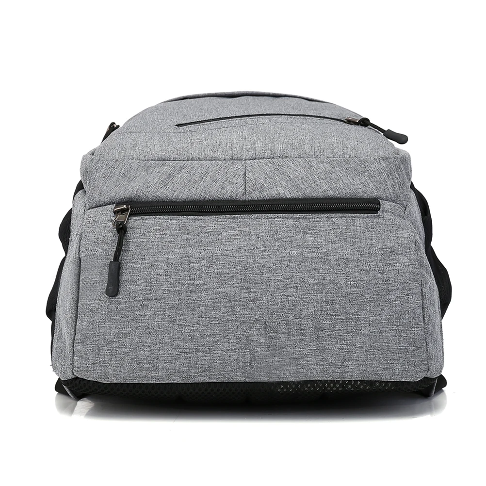 

Oxford Cloth Durable Backpack Lightweight Roomy Interval USB Charging Basketball Net Football Men Laptop Storage