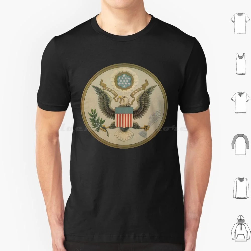 Retro Great Seal Of The United States Official Seal T Shirt Men Women Kids 6xl Retro Great Seal E Pluribus Unum Out Of Many One