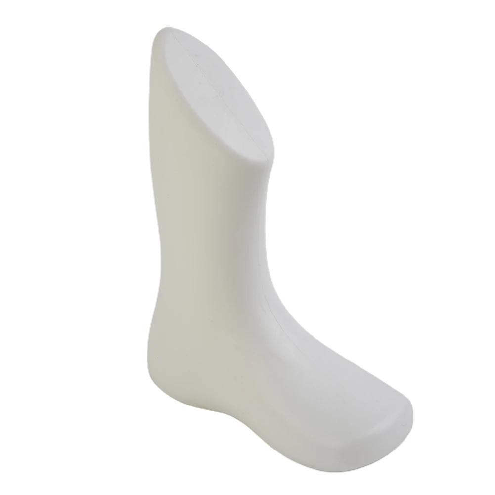 Feet Mannequin Baby Foot Model Supplies White PE Polyethylene Shoes Skin Color 1piece Accessories DIY For Children Model