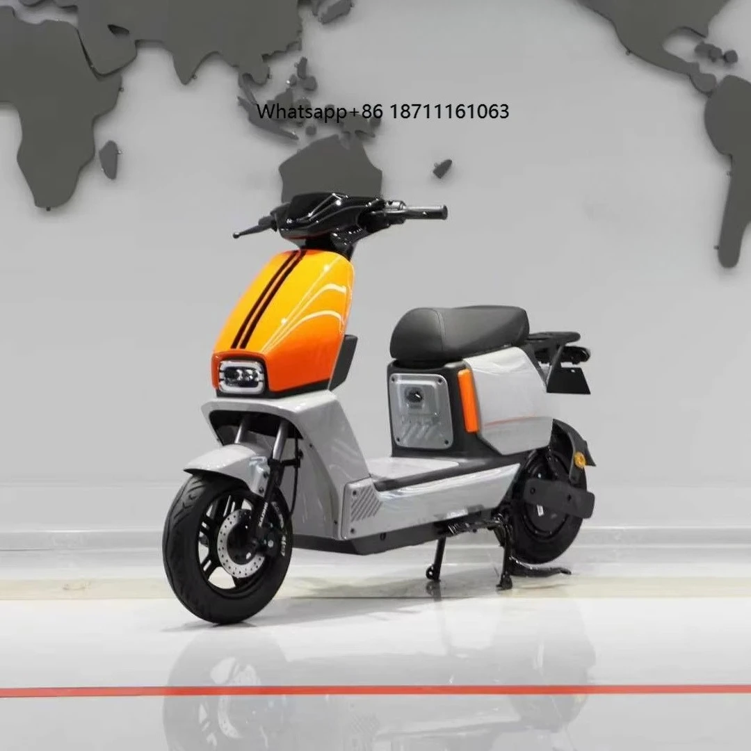 1000W City Delivery Electric Motorcycle 72V 20AH Lead Acid Battery Charger, Fashion Styling