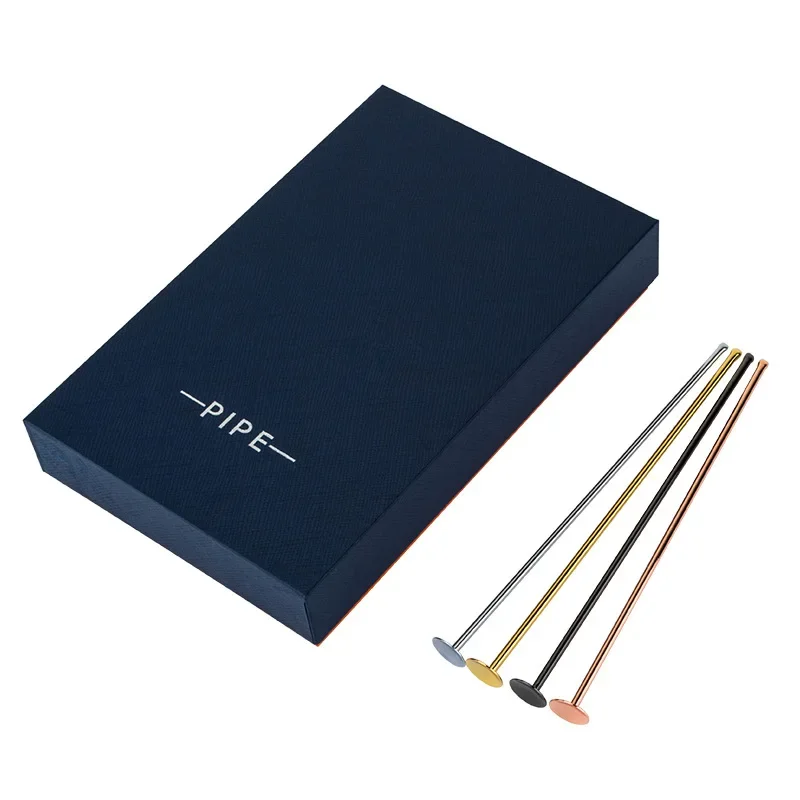 Four Pipe Presses In A Plated Multifunctional Pipe Press Gift Box Raw Smoke Pipe Smoking Accessories