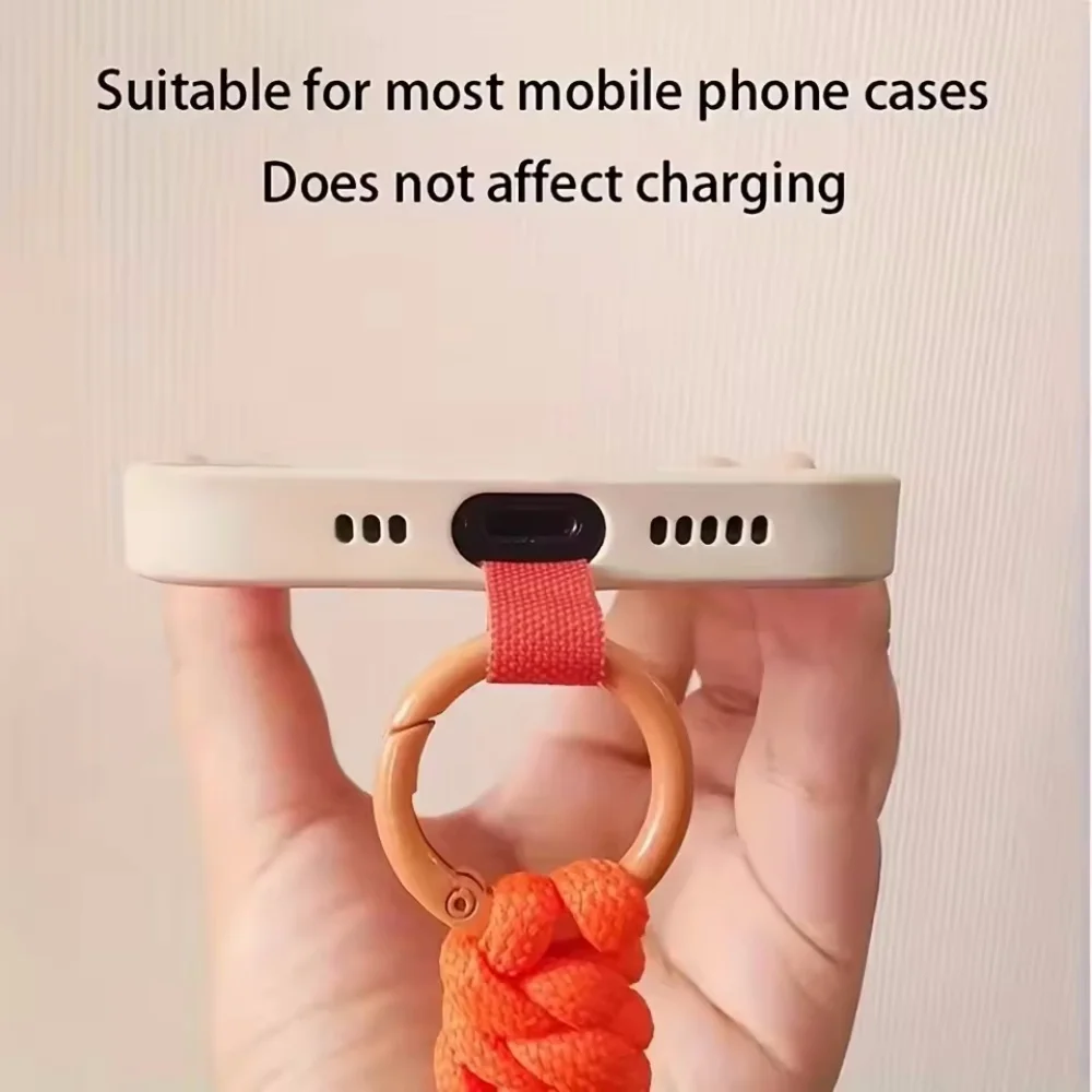 Picture 6: Universal Adjustable Mobile Phone Self-locking Anti-loss Lanyard for iPhone Samsung Short Wrist Strap Durable Cell Phone Strap
