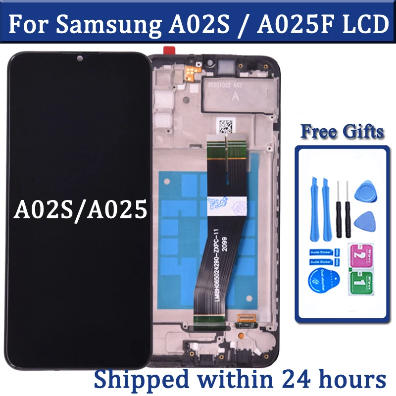 For Samsung A02s A025 LCD A025M A025F A025G A025M LCD Display With Touch Screen Digitizer Replacement Assembly Repairment