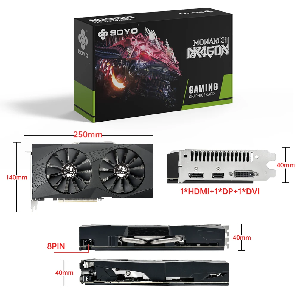 Soyo rx 580-AliExpress