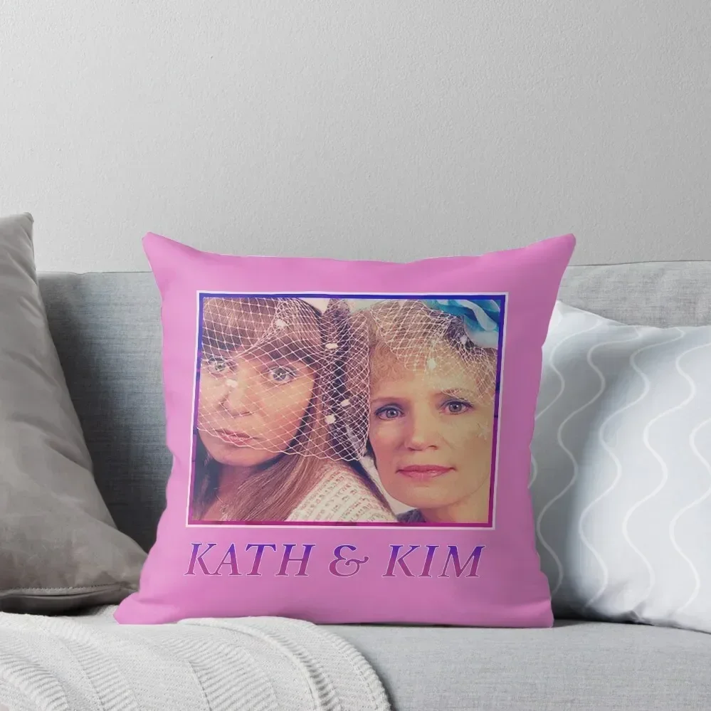 

Kath and Kim 80s Style Print Tee Throw Pillow Decorative Cushions Pillow Cover Cushions For Children Luxury Sofa Cushions pillow