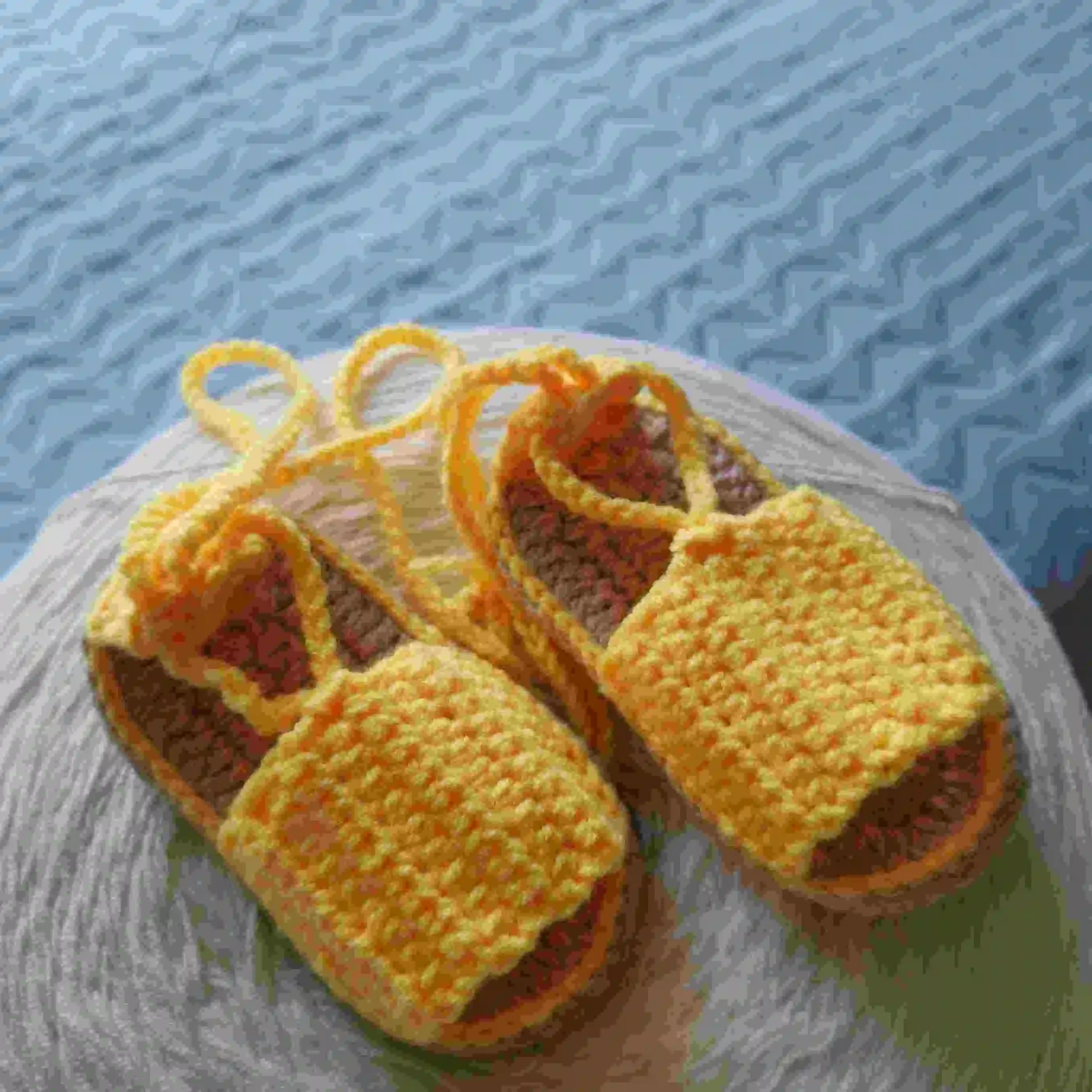 QYFLYXUESimple Baby Soft Bottom Lace, Toddler Shoes, Sandals, Double Bottom, Hand-made Wool Woven Shoes.