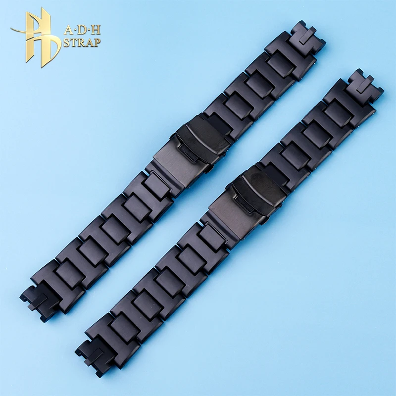 Correa de reloj de acero y plástico compuesto para Casio Protrek, pulsera de plástico, ligera, PRW-3000, 3100, 6000, 6100Y