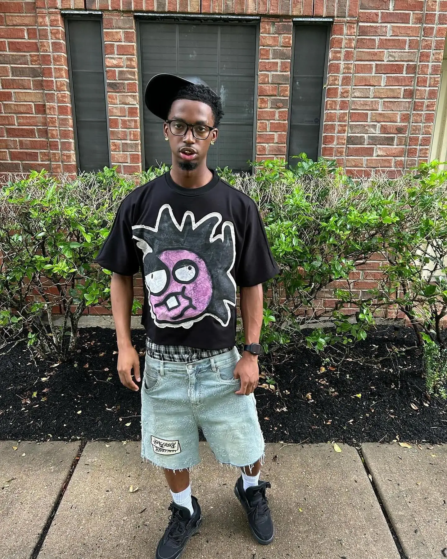 

American cartoon big head oversized graphic t shirt harajuku grunge goth streetwear pro choice top korean gothic y2k t-shirt