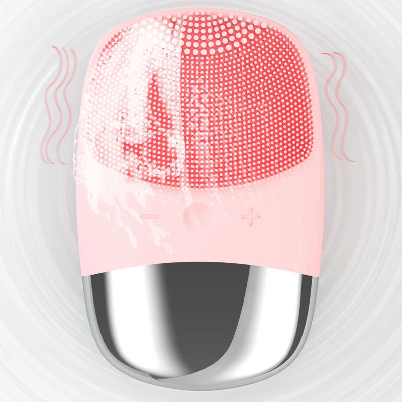 High Quality Rechargeable Electric Face Scrubber Skin Care Beauty Product Facial Cleanser Device Face Wash Brush