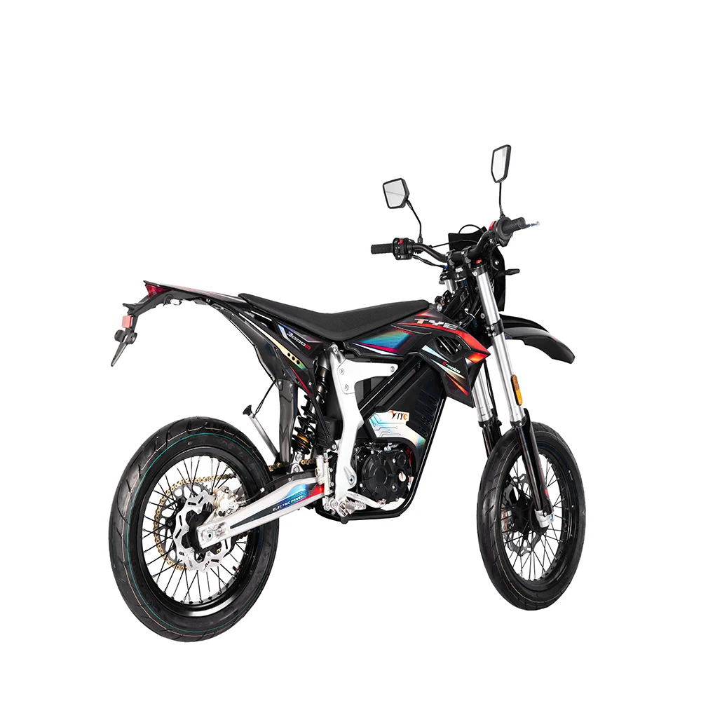 QQA MCG S3 Heavy Duty 60V Electric Off-Road Motorcycle 3200W Motor Hydraulic Shock Absorption Braking System 61-80 km/h Speed 13