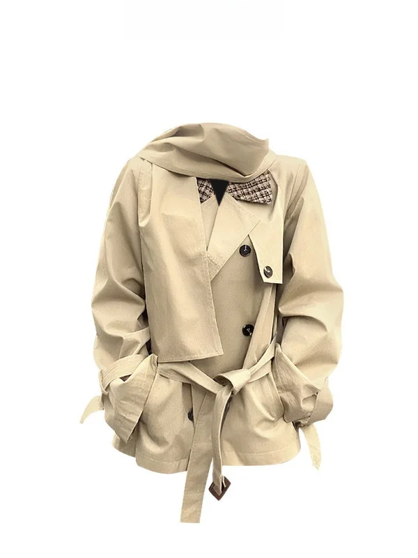 

Ветровка Basel Evening Color с воротником-стойкой, в клетку, на двух пуговицах, прямого кроя, удлиненная, для повседневной носки