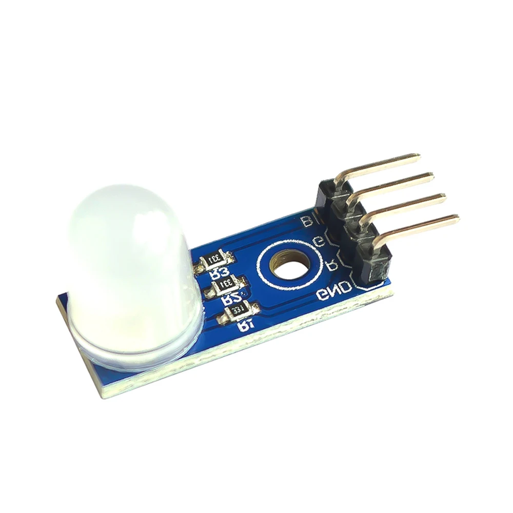 1/2 وحدة الصمام الثنائي الباعث للضوء RGB لاردوينو موصلات الشريط ضوء RGB SMD لوحة LED 3 Colour ضوء PWM Modulator