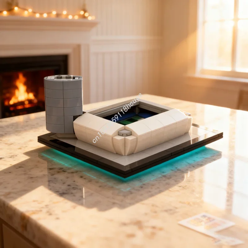 

232pcs MOC Bratislava Teheln Pole Football Model Building blocks creative toy Education Christmas gifts Brick Kids Birthday