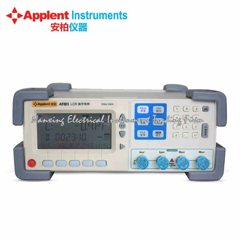 AT811 Precision Digital LCR Meter Accuracy 0.2% 100Hz 120Hz 1kHz 10kHz Capacitance Inductance Resistance Tester