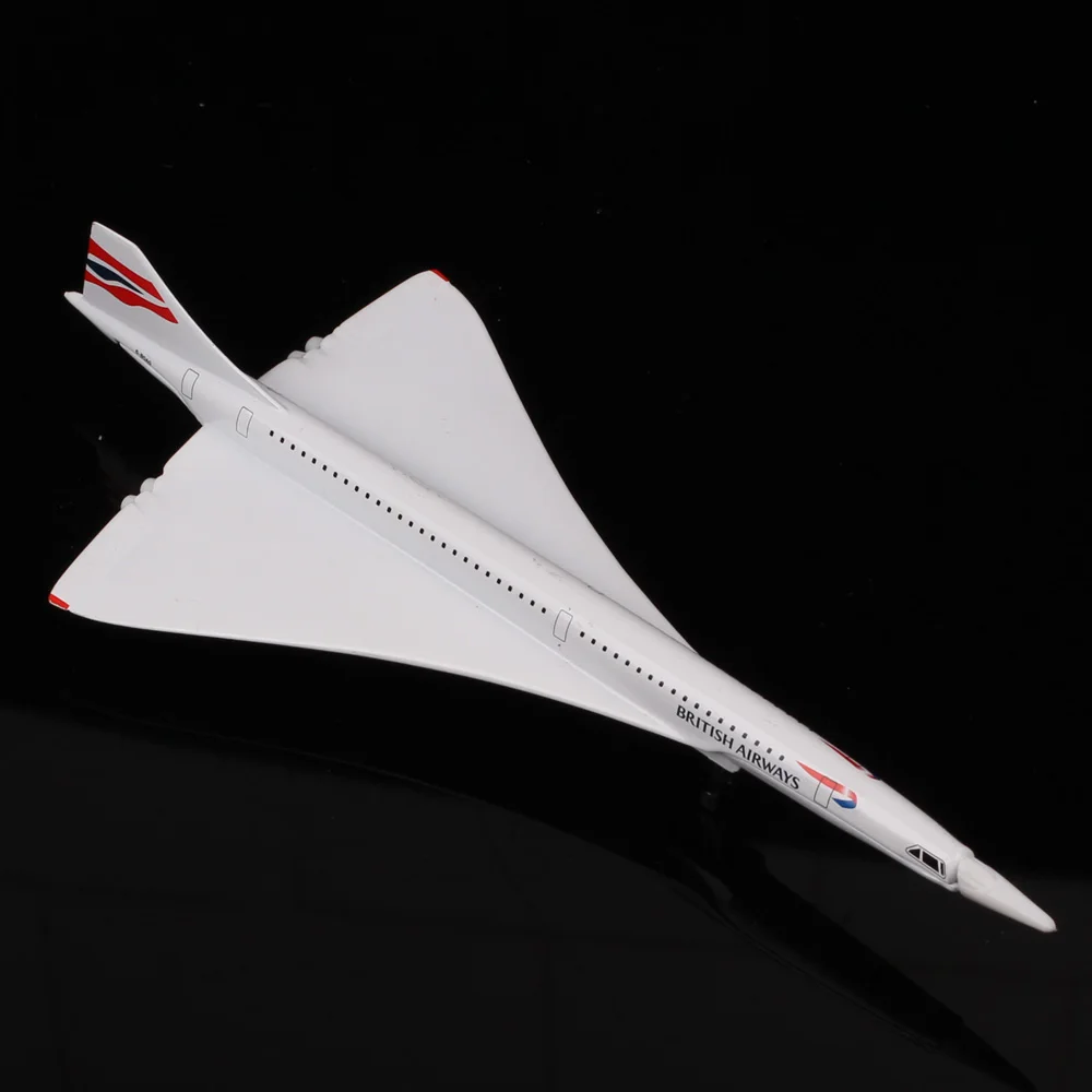 1/330 18cm Corgi GS84008 Best of British Concorde BA Livery Diecast Aircraft Toy Metal Plane Model White Souvenir