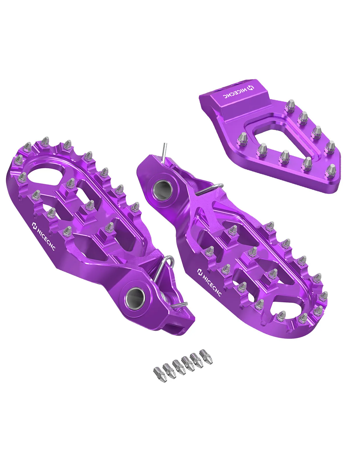 AliExpress NICECNC 2025 2024 For Stark Varg EX MX Offset Foot Pegs Footrests Enlarged Brake Pedal Tip Stark Varg EX Accessories Electric Dirt Bike