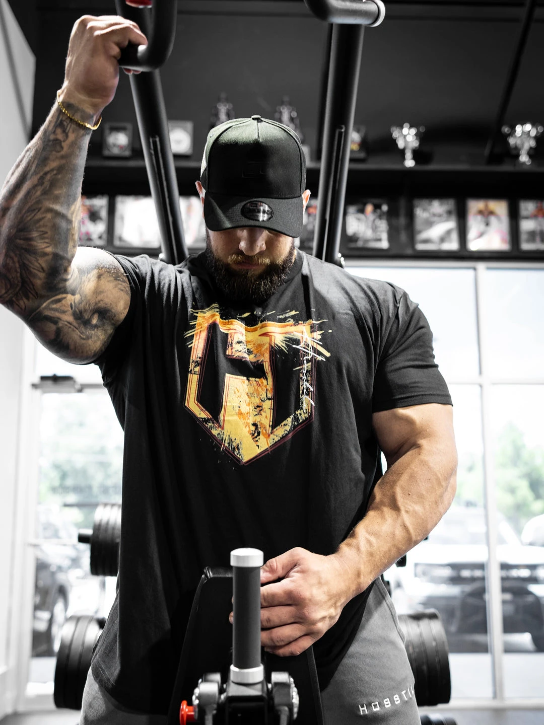 Voltage Tee - Hosstile _ Men's Gym GYM Graphic Cotton Tee Printing High-end Luxury Unisex Style Both of Men and Women