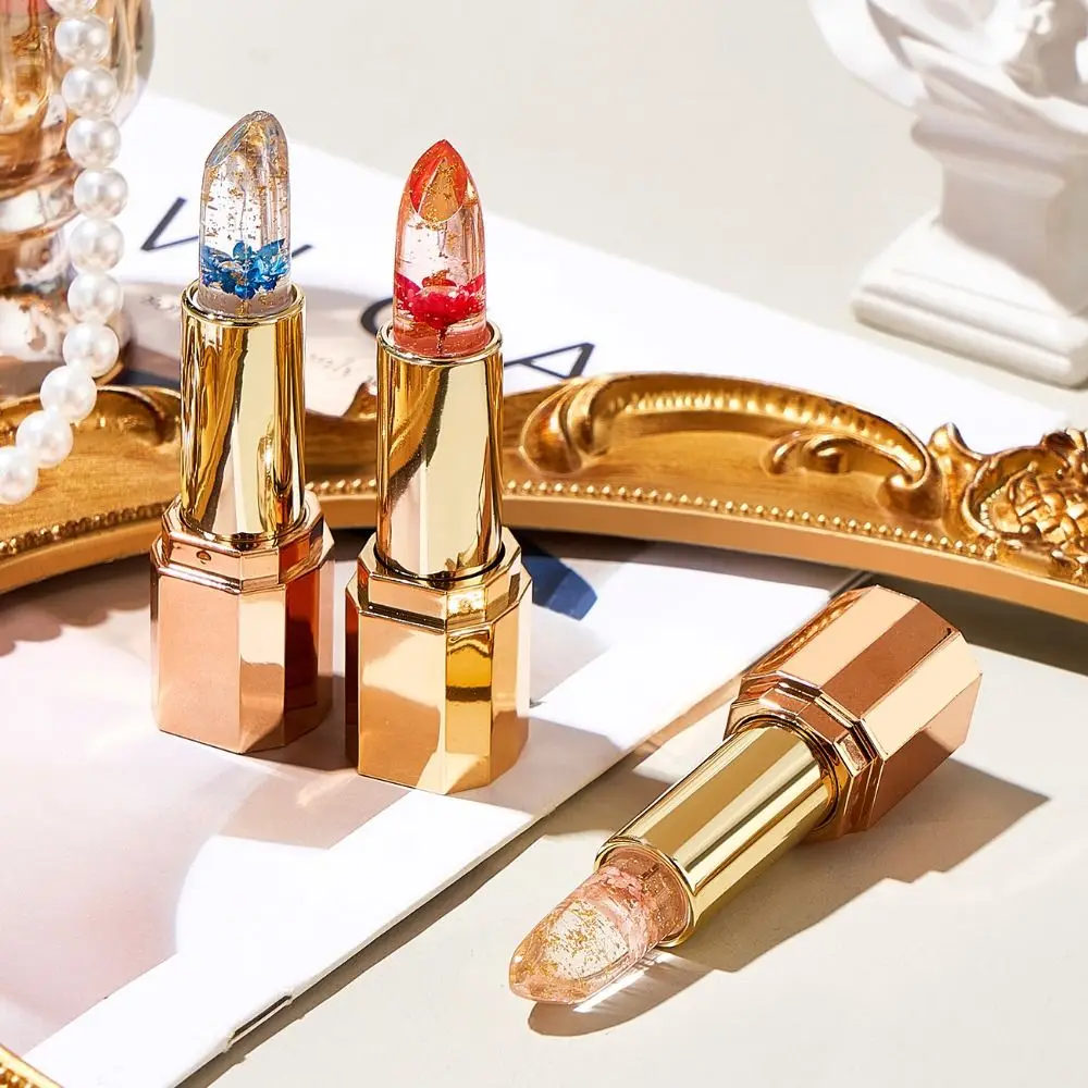 Rossetto idratante con cambiamento di colore a temperatura, nutriente impermeabile, luccicante, labbra in gelatina, lucidalabbra, autunno inverno, tazza antiaderente