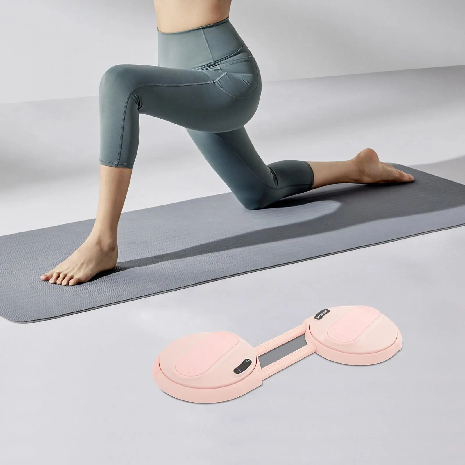 Twister Machine, Exercise Twist Boards met LCD-scherm en elastische spankabels