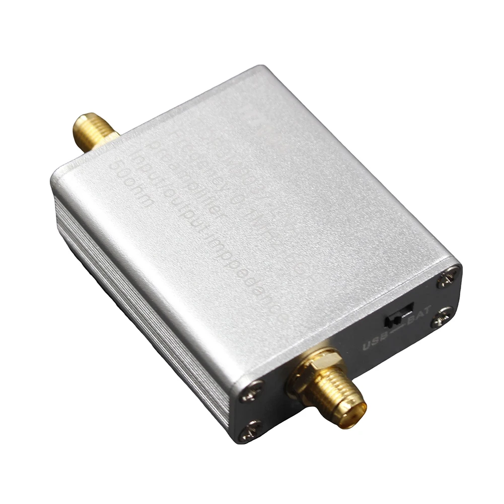 HT004 100K-6GHz Full Band Low Noise Amplifier 20dB High Gain Power Preamplifier with USB Cable LNA Module for RF & SDR