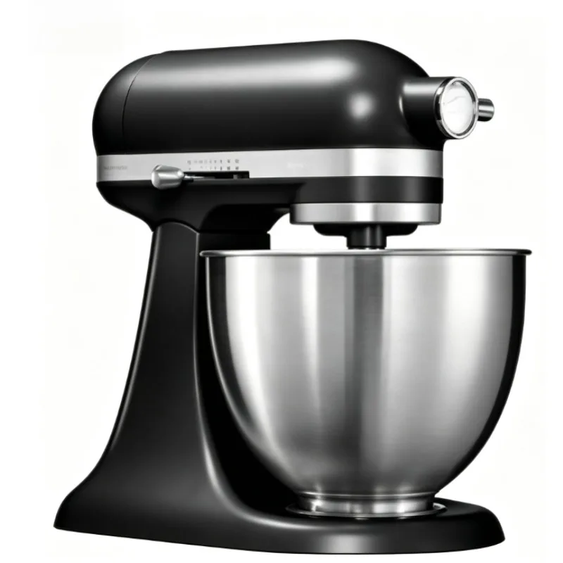 3.5QT Mini Home Stand Mixer, Multifunctional Compact Kitchen Blender, Electric Whisk for Fresh Cream, Dough Kneading and Baking