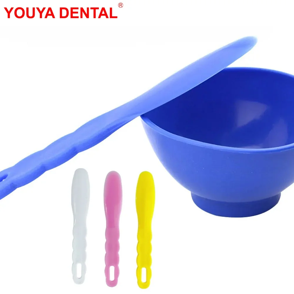 

5pcs Dental Mixing Spatula For Alginate Impression Material Cement Powder Mixing Knife Dentistry Plastic Plaster Gypsum Mixer