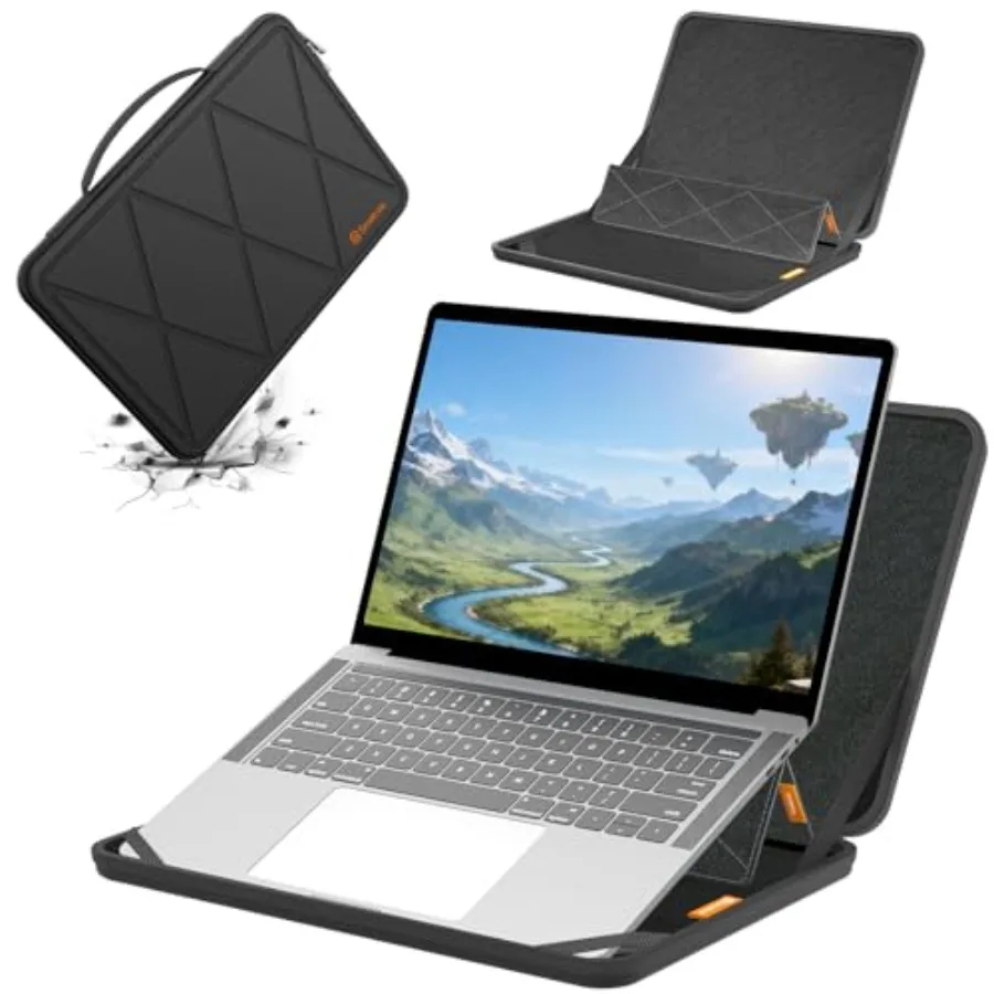 MS60T Hard Protective 14 inch Laptop Sleeve Case Compatible for Samsung Galaxy Book Go 5G Lenovo ThinkPad P14s/T14s/IdeaPad ASU