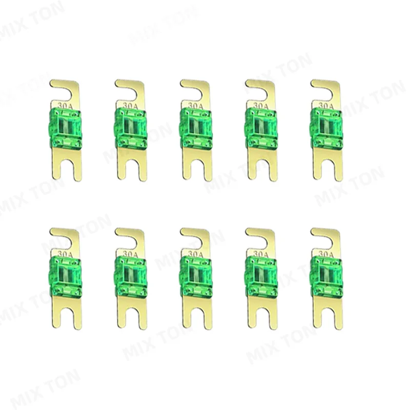 10 ANL fuses 20A30A40A60A70A80A100A125A150A-200A multi current U-shaped cross bolt fuses can be used for automobiles and ships