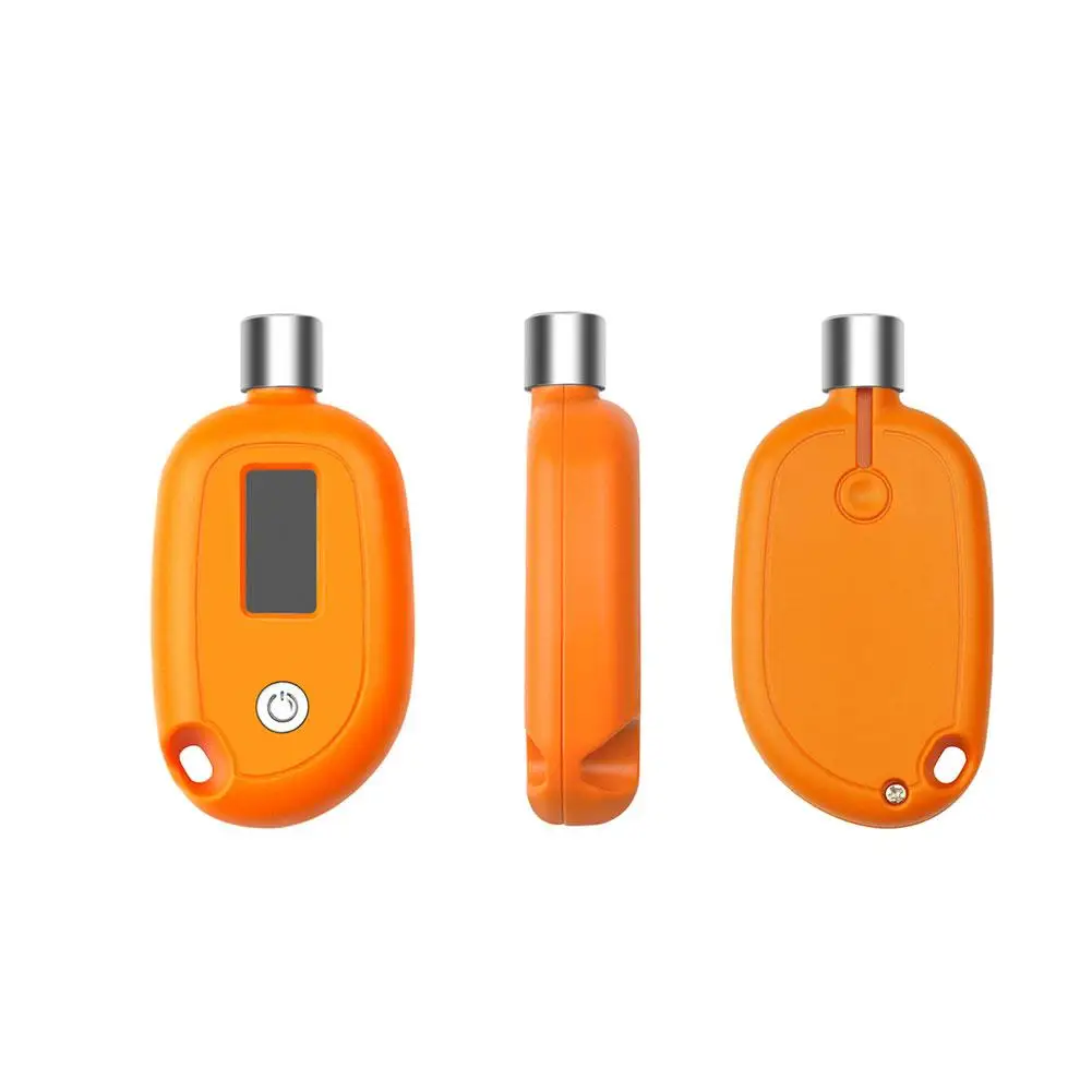 タイヤゲージデジタル LCD ディスプレイ付き車のタイヤ空気圧ポータブルアラームツールテストメーター自動安全タイヤオートバイ Te B3L5