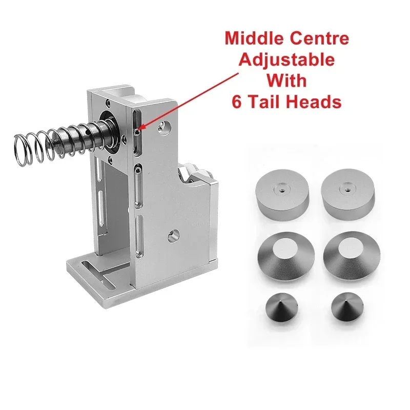 LY D80 Rotary Axis Upgradeable Movable Platform Kit For Fiber Laser Carving Engraving Marking 600MM Length With Tailstock