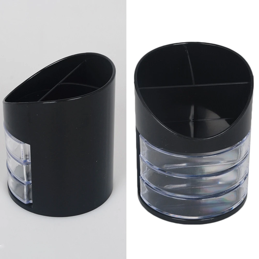 

Pen Storage Box Office Container Multifunction Gifts Black Multifunctional Holder