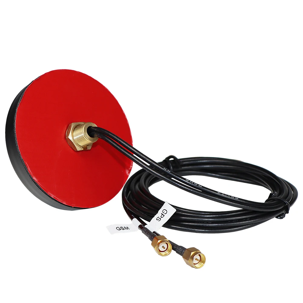 Customizable 2-in-1 GPS+GSM Combination Antenna High Gain Outdoor Omni Directional & Screw Mount Waterproof for Communication