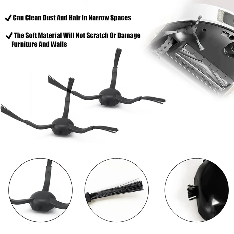 สำหรับ dreame เครื่องดูดฝุ่น L20อัลตร้า/X20โปรแปรงด้านข้างหลักอะไหล่ผ้ากรอง HEPA