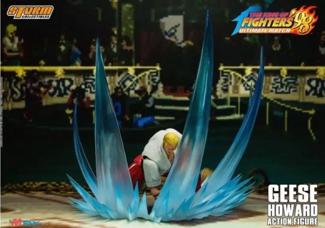 

В наличии: Коллекционная фигурка Storm Toys King of Fighters '98 - Гиз Ховард (соперник Терри), масштаб 1/12, подарок