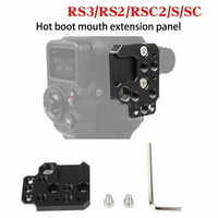 for DJI RONIN S SC hot shoe mouth extension board RS3/RS2/RSC2 stabilizer PTZ...