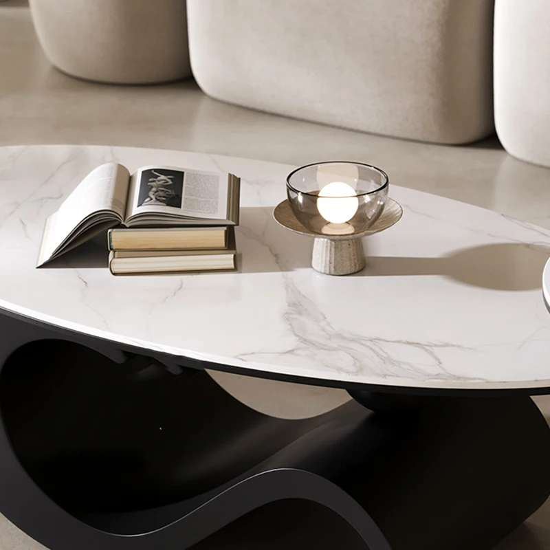 طاولة القهوة الأوروبية الأنيقة أسلوب بسيط تصميم شخصي طاولة جانبية بوهو الديكور Tisch Wohnzimmer أثاث غرفة المعيشة #4