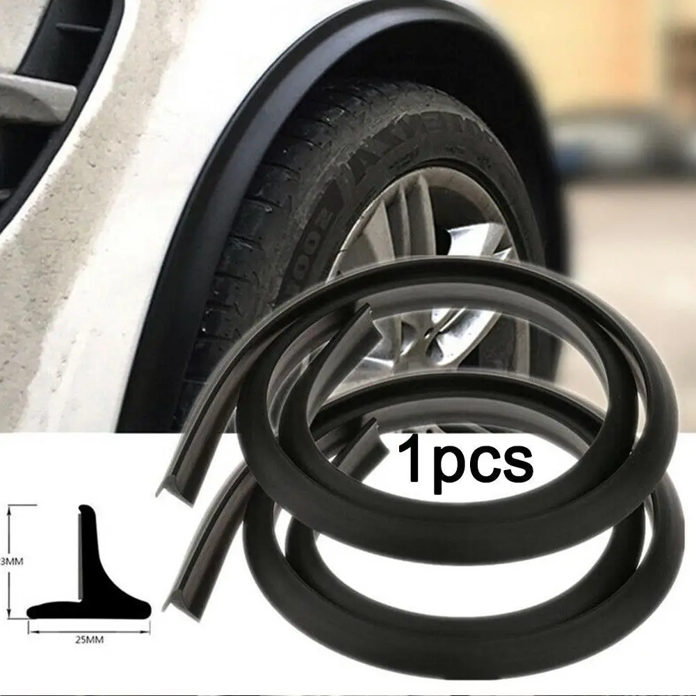 Protetores de Para-lama Automotivos, Friso de Acabamento para Arco de Roda, Faixa de Moldura, Borda de Proteção, Anti-riscos, Protetores de Lama, Vedação de Borracha Universal, Estilização