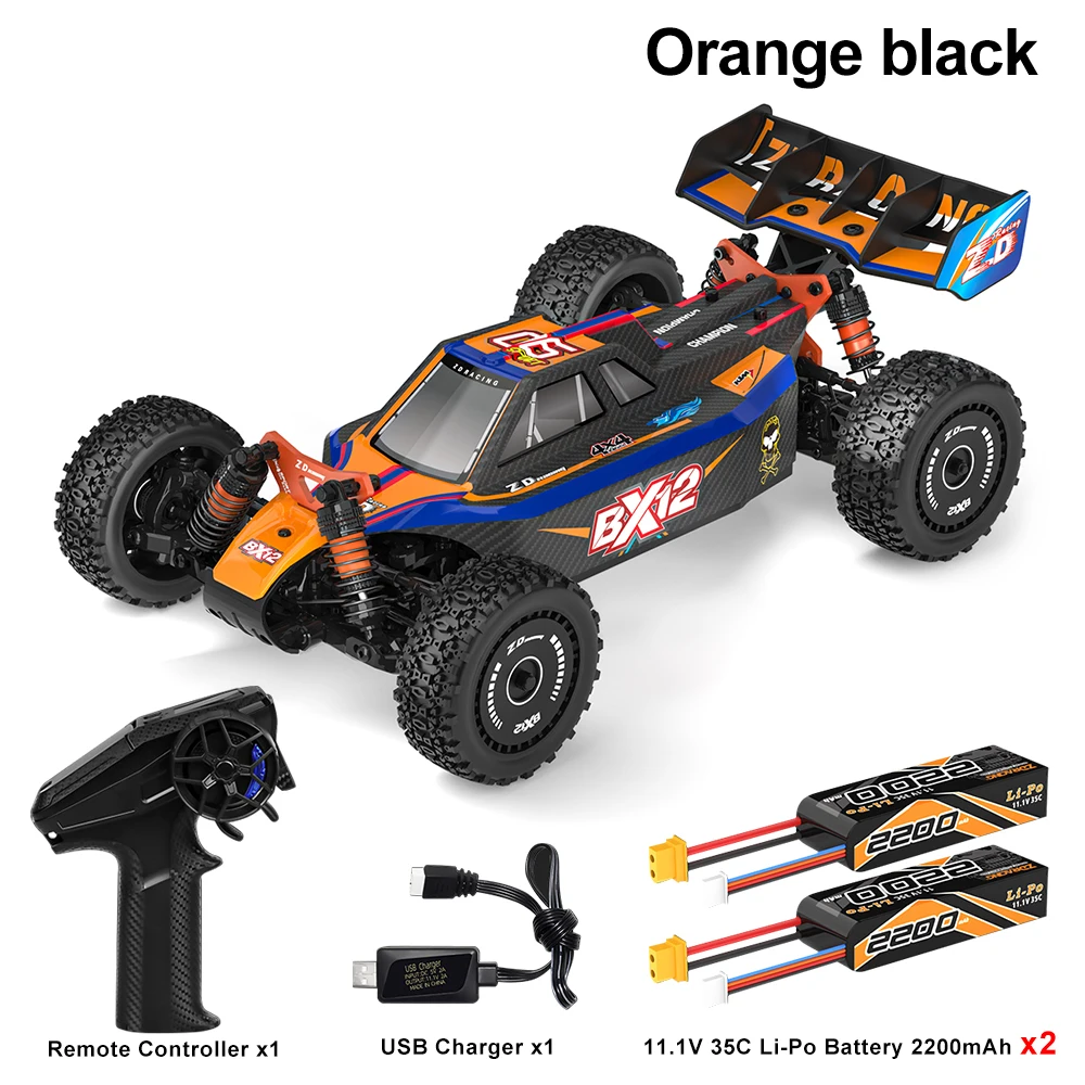 ZD Racing RC Car Racing BX-12 1/12 Brushless 2.4GHz 70KM/H High Speed Racing Vehicle