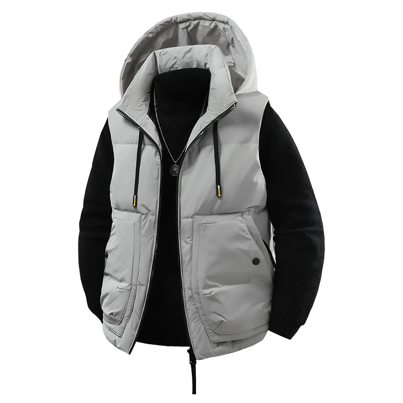 

Осенне-зимний мужской жилет для альпинизма и пешего туризма, ветрозащитный, дышащий, утолщенный, теплый, модный и модный, майка