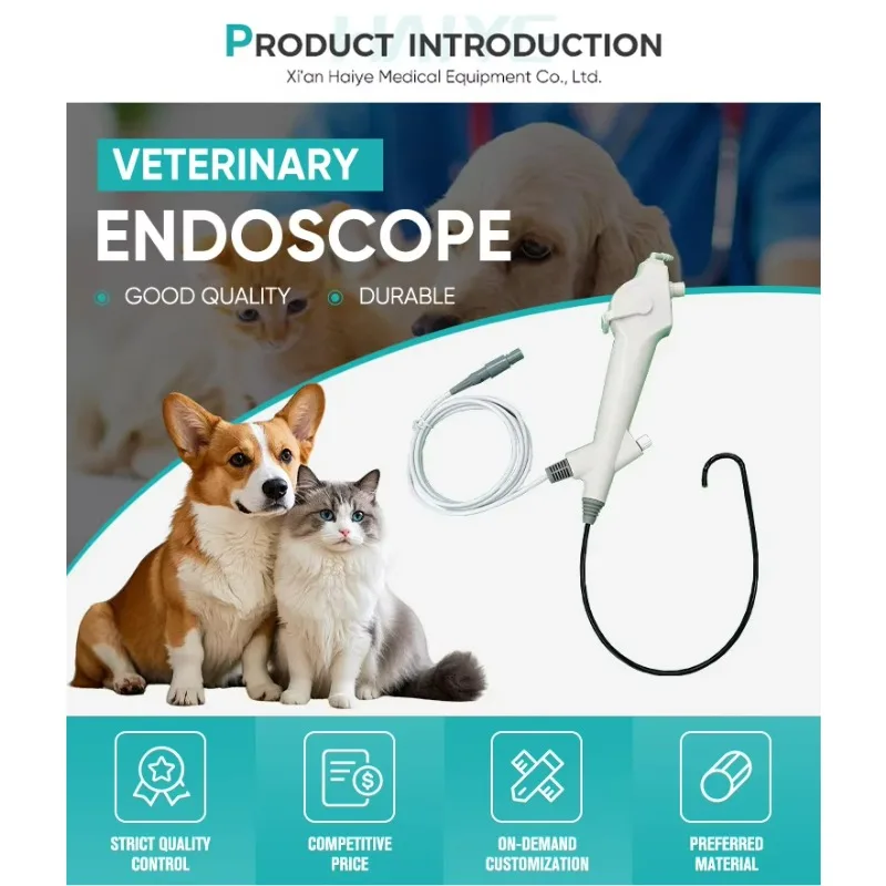 Multi Cycle Sterilizable Vet Reusable ENT Surgical Unit Flexible Optical Construction Recurring Veterinary Clinical Usage