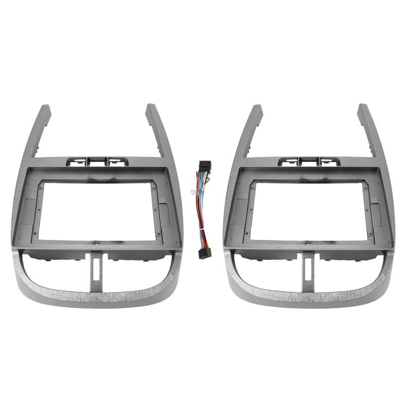 2 Din Car Video Face Plate Frame For Chery Tiggo 3 2009-2010 Car DVD GPS Player Panel Dash Mount Kit