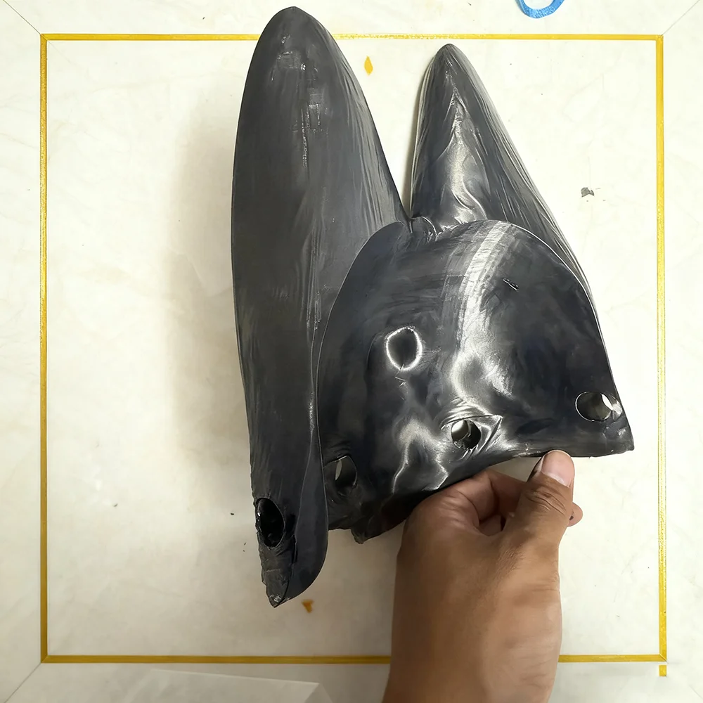 Maska do cosplayu SILENT HILL F Shimizu Hinako, dla dorosłych, na pół twarzy, druk 3D, maska lisa, rekwizyt na Halloween, maskarada.