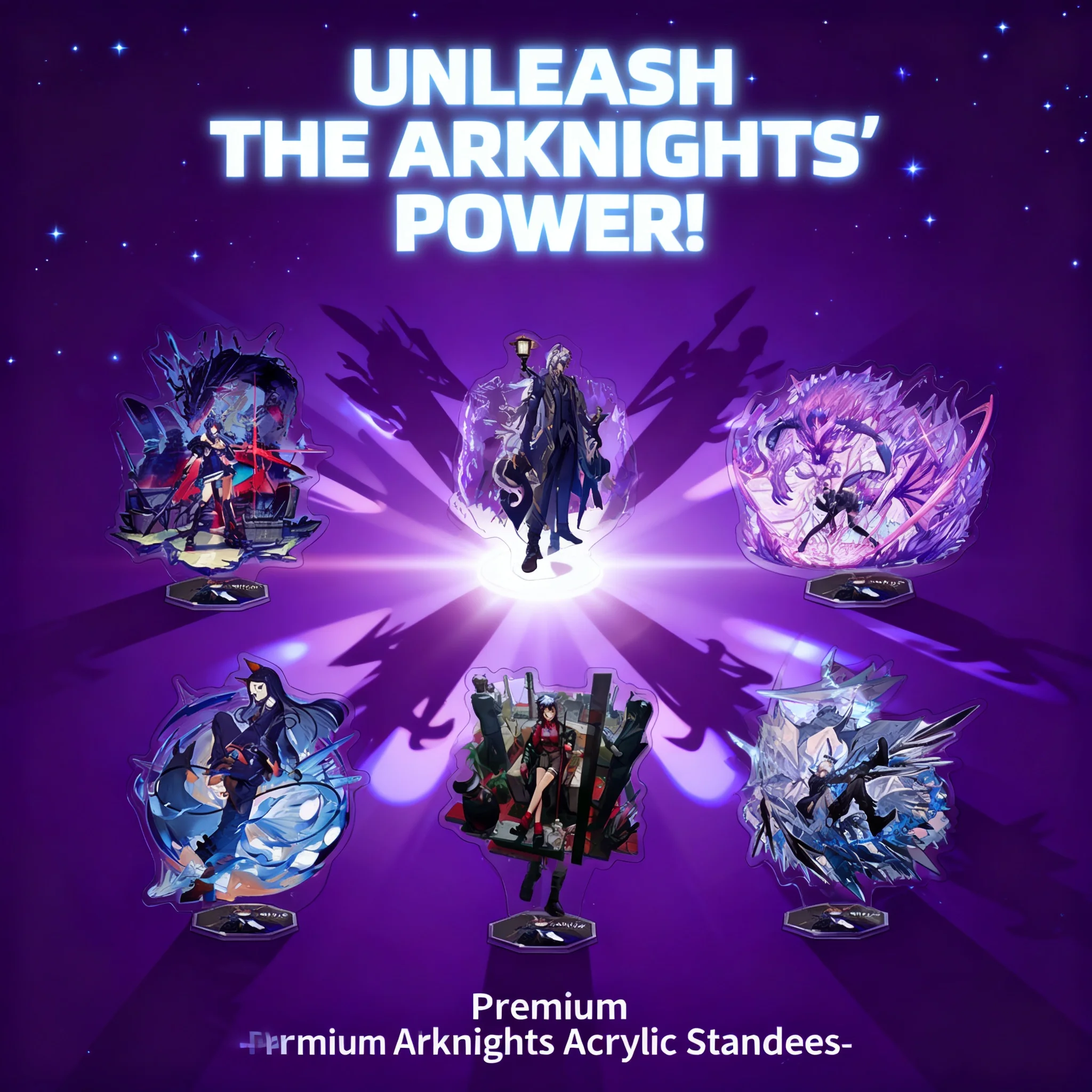 

New Arknights Anime Acrylic Standee 81-120 Game Character Figure Collectible Display Stand Decor Gift for Fans