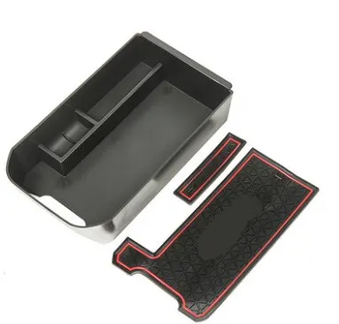 

Для rav4 2020, автомобильный центральный подлокотник, ящик для хранения, перчаточный ящик, контейнер для Jeep, автоаксессуары с ковриком, декоративный интерьер