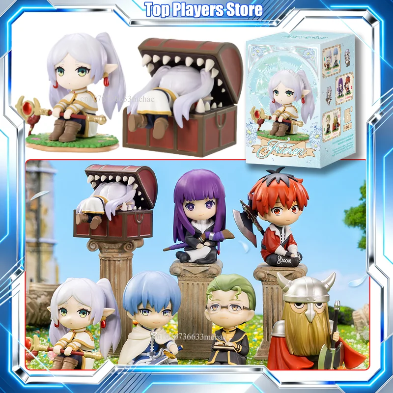 Оригинальная коллекционная фигурка Frieren: За пределами путешествия (Blind Box) — Ферн, Старк, Химмел, Хайтер. Милые фигурки, куклы, украшения, подарки.